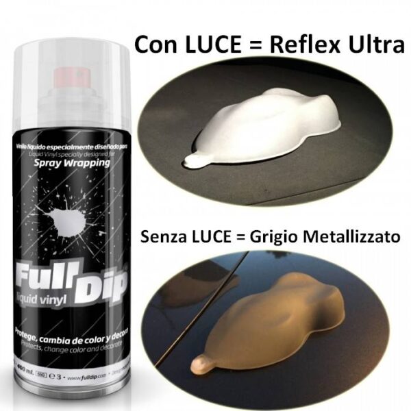 Vernice removibile Full Dip RIFLETTENTE GRIGIO