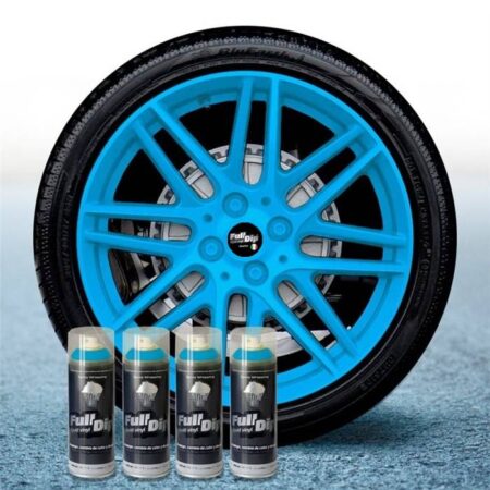 Pacco da 4 Full Dip AZZURRO LUMINOSO