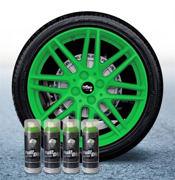 Pacco da 4 Full Dip VERDE LIME