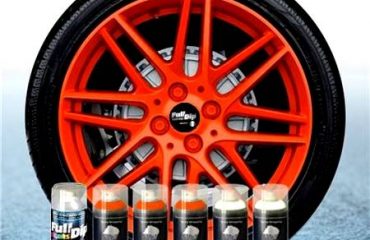 Pacco da 6 Full Dip ARANCIONE FLUO LUCIDO