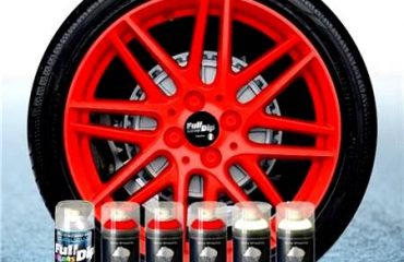 Pacco da 6 Full Dip ROSSO FLUO LUCIDO